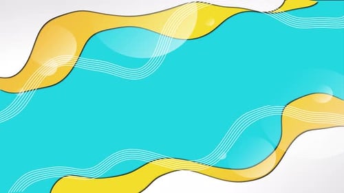 Shape Wave Animation Background