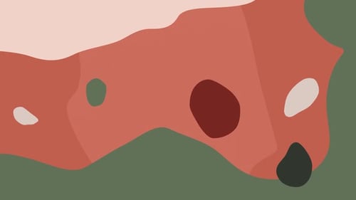 Abstract Cream Animated Background