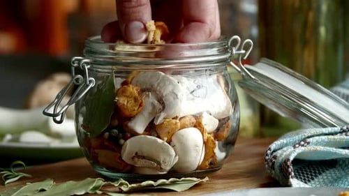 Vegetables in Jars