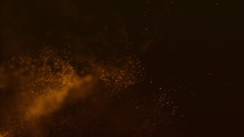 Waving Particles Background