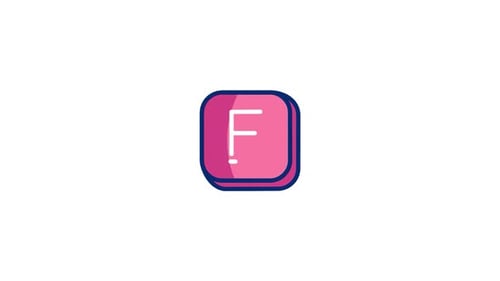 F Animated Icon