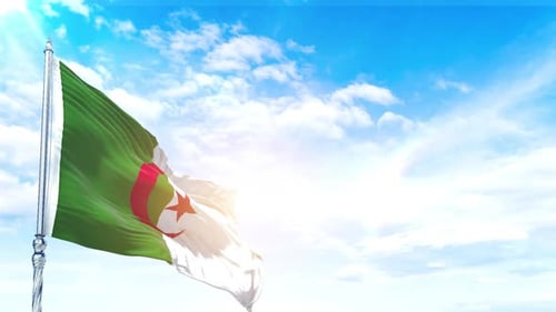 Flagge Algeriens