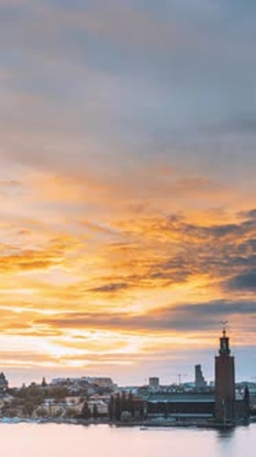 Stockholm Sweden Skyline Cityscape Famous