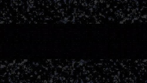 Netzwerk Wave Dots Weave Lines Digitale Verbindung Moving Points Lines Technologie Hintergrund Netzwerk