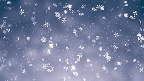 Particles Snowflake V2