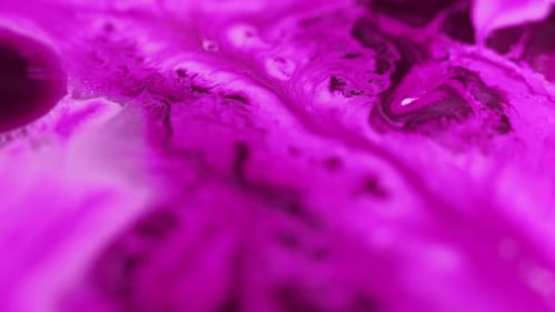 Abstract Pink and Black Swirling Colors