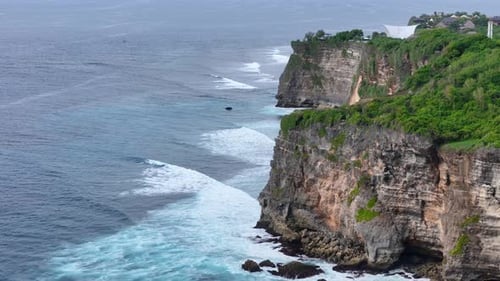 Cliffs in Uluwatu - Bali.
