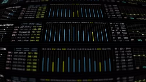Algorithm Powered Futuristic Data Visualization Interface 5