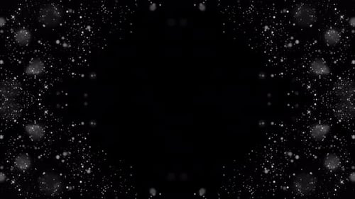 4k Bokeh Frame Animation Overlay