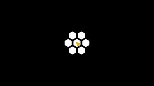 Vídeo de animación de iconos de símbolos de Building Blocks