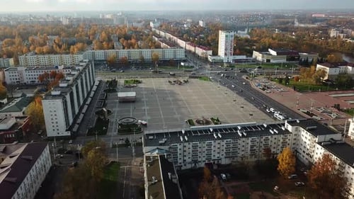 Square Of Victory. City Of Vitebsk