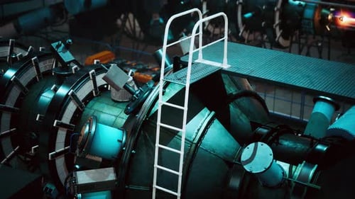 Conceptual High Tech Power Thermonuclear or Nuclear Reactor