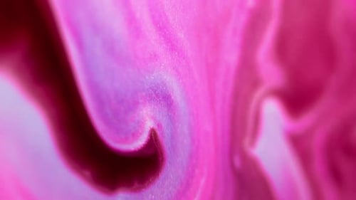 Fluid, glitzernde Textur, rosafarbene Tinte