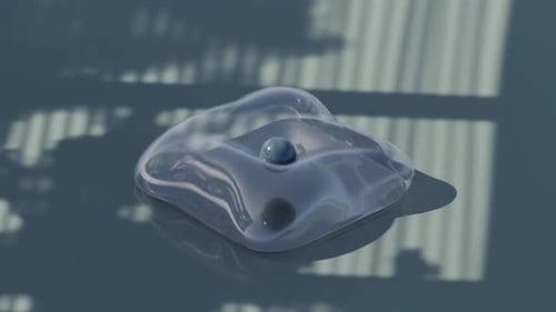 Cloth Ball Bouncing Loop 3D