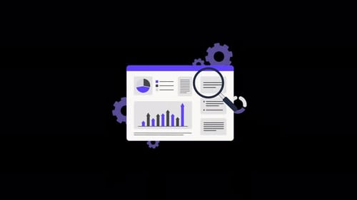 Animated Business Data Analysis Dashboard