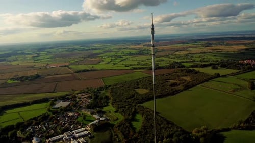 Mástiles de radiodifusión y televisión Melton Mowbray, Reino Unido