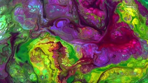 Abstract Swirling Colors Background with Dynamic Fluid Motion