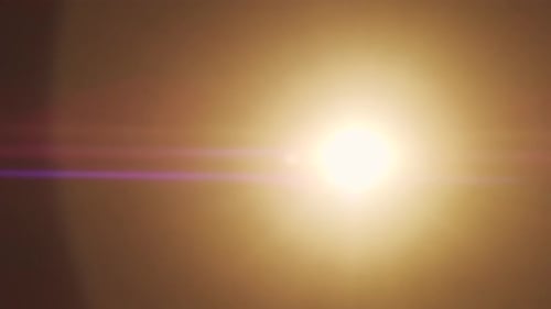 Abstract Overlay with Blinding Light Blurred Transition Lens Flare Flashes Effects on Dark