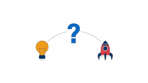 Way from idea to realization 2D objects animation