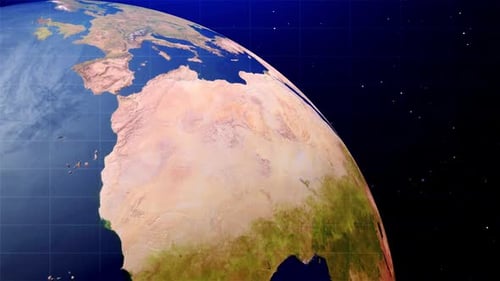 Rotation Earth From Space 03