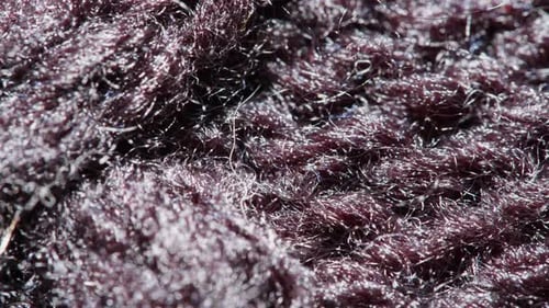 Knitted Warm Grey Sweater or Scarf Macro Close Up Texture Cozy Warm Composition of Wool Fabric