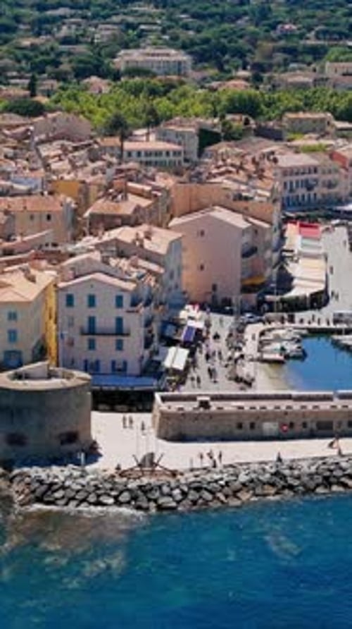 SaintTropez Harbor Popular Sailing and Luxury Yacht Destination