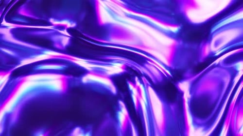 Boucle de fond de style cyberpunk abstrait