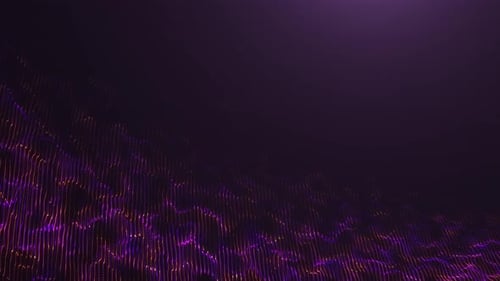 Futuristic Abstract Digital Particle Wave Motion Background