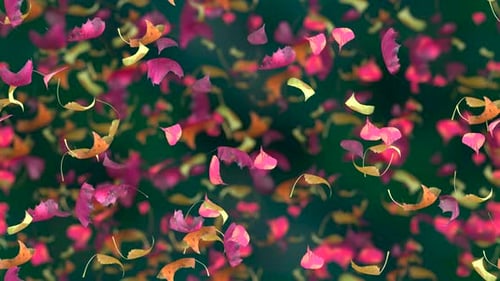 Leaves Autumn Background LOOP TILE Warm. This 3D leaf animation is loopable and tileable and can cre