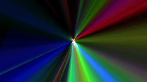 Blaue, rote und grüne Lichter, abstrakter Hintergrund, Exklusiv, 3D-Render