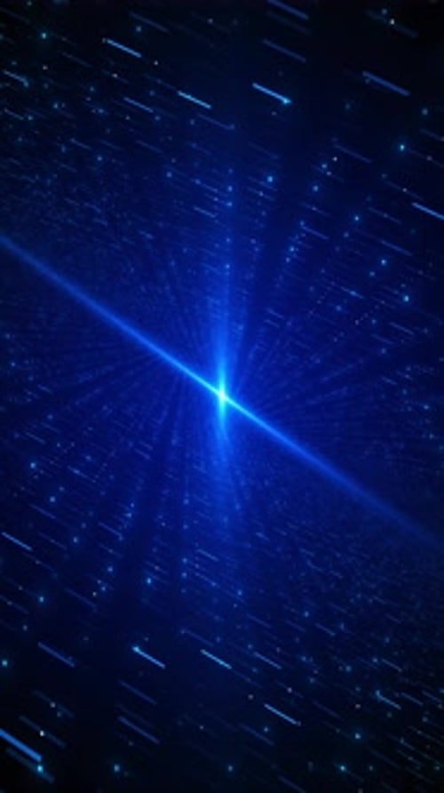 3D Digital Light Burst Futuristic Speed Motion perspective creating intense sense speed digital