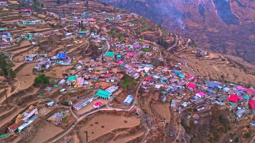 Captured in breathtaking detail, raithal village uttarkashi uttrakhand dayara bugyal trek