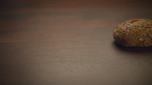 Bakery Concept of Homemade Breads Loaf Pastry Food Background