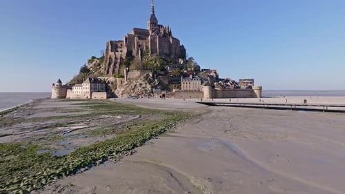 Above the tide at Mont St Michel