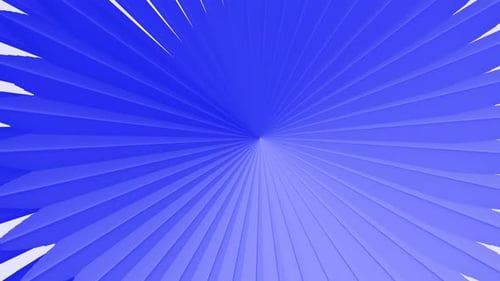 Dynamic Blue Abstract Radial Expanding Background Loop