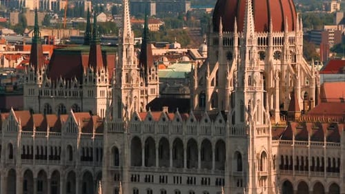Hungarian Parliament, Budapest, Hungary