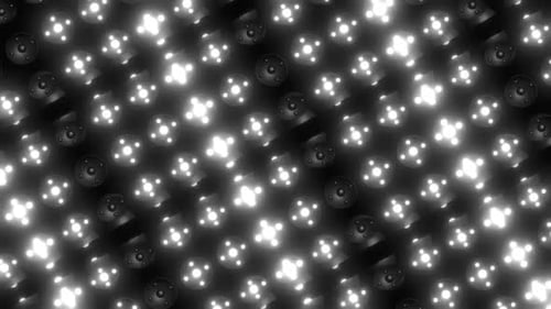 Abstract Geometric Lighting Background Animation