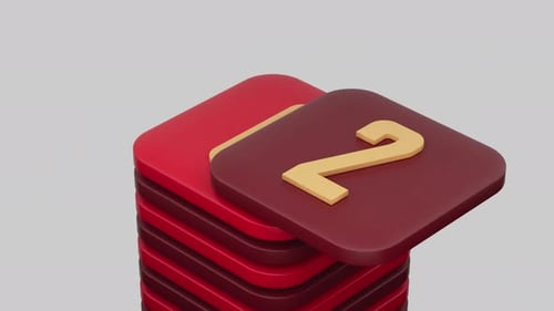 Happy New Year 3D Countdown Reveal