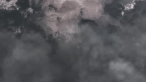 view of Cloud with lightning and thunderstorms