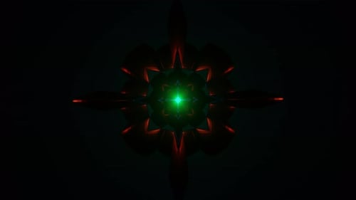 Flashes hipnóticos criam um cenário pulsante de neon VJ Loop