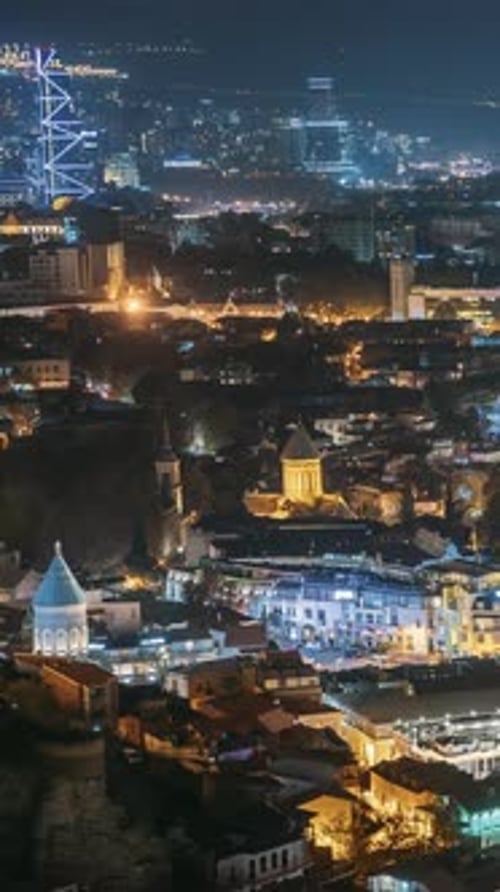 Tbilisi Georgia Top View Of