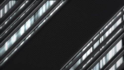 Modern Metallic Bars Moving Corporate Background Animation