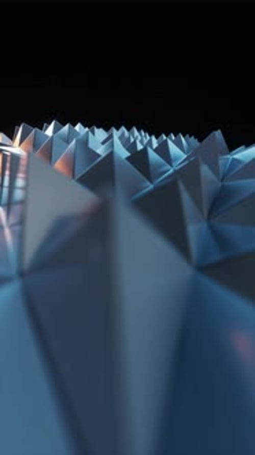 Fundo abstrato de geometria em forma de triângulo