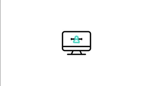 Computer Animated Icon