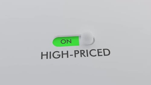 Switching on the HIGH-PRICED switch
