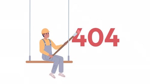 Animierte Problemwarnung 404-Fehler