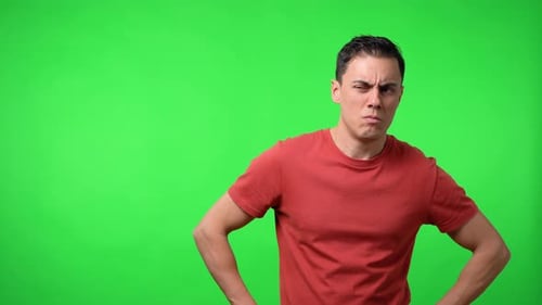 Man Watching Someone Does Not Stop Looking at Him