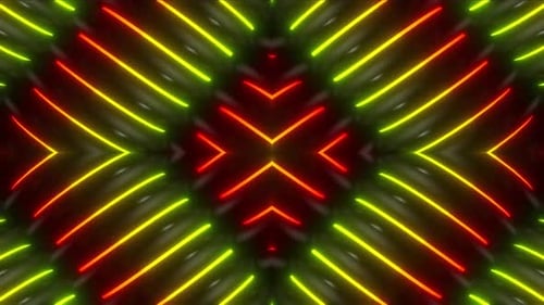 Dynamic neon red and orange glow abstract pulsing background