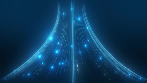 Blue optical glow Line Flow Loop, Backgrounds Motion Graphics ft. line ...