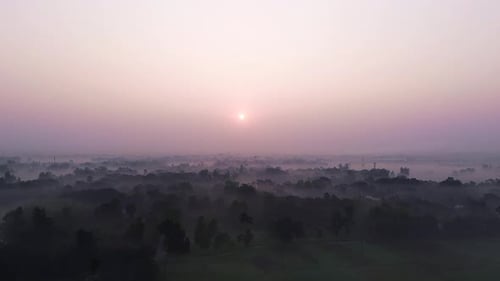 Sun Rising (Foggy Morning) Bangladesh